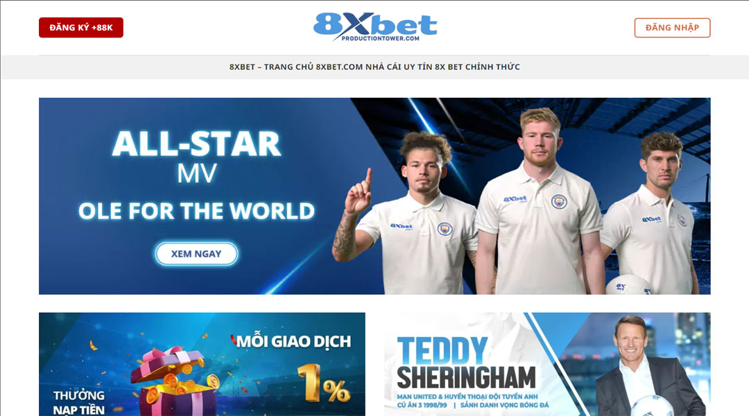 Nhà cái số 1 8xbet casino
